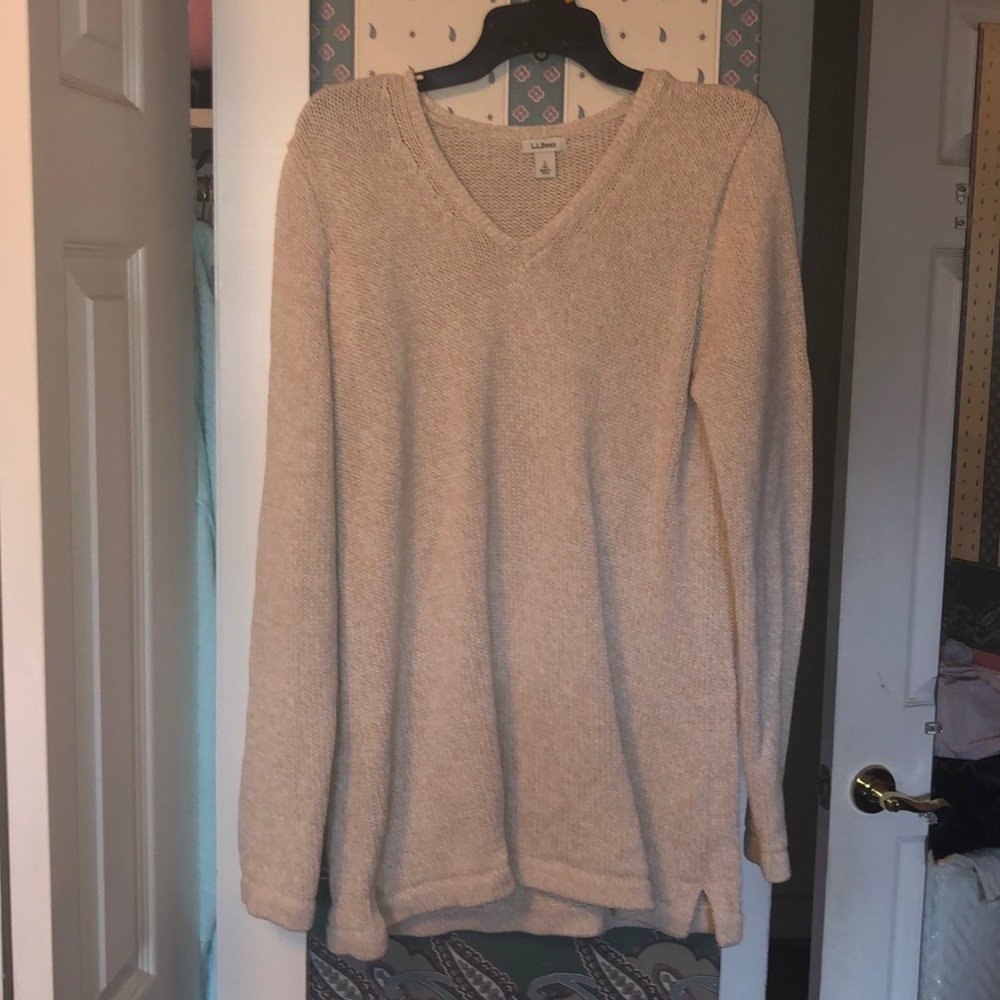 L.L. Bean Oatmeal Sweater